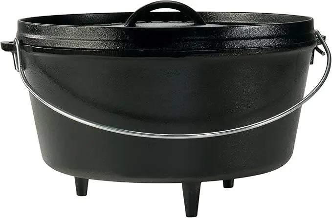 8 Quart Cast Iron Dutch Oven with Lid