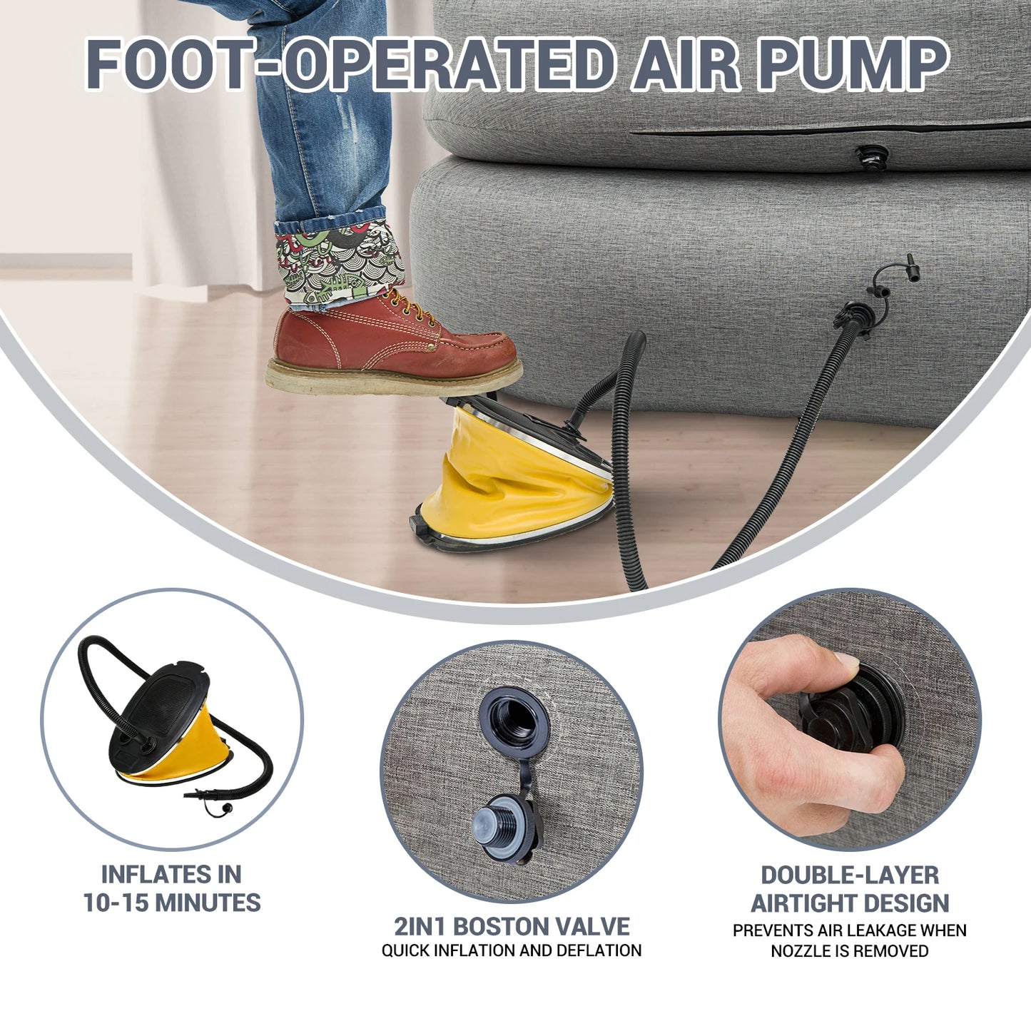 Portable Double Air Couch