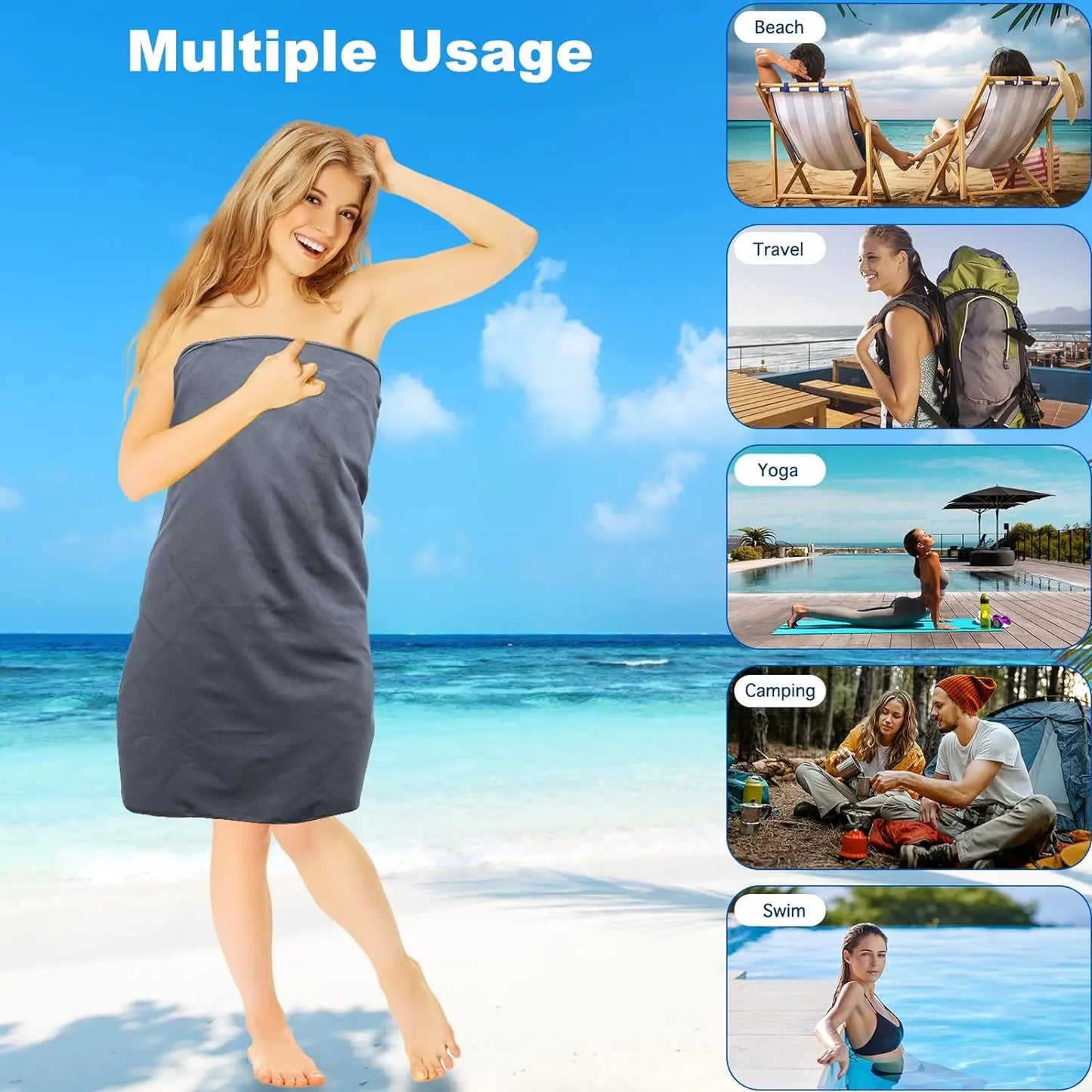 Microfiber Beach Towel