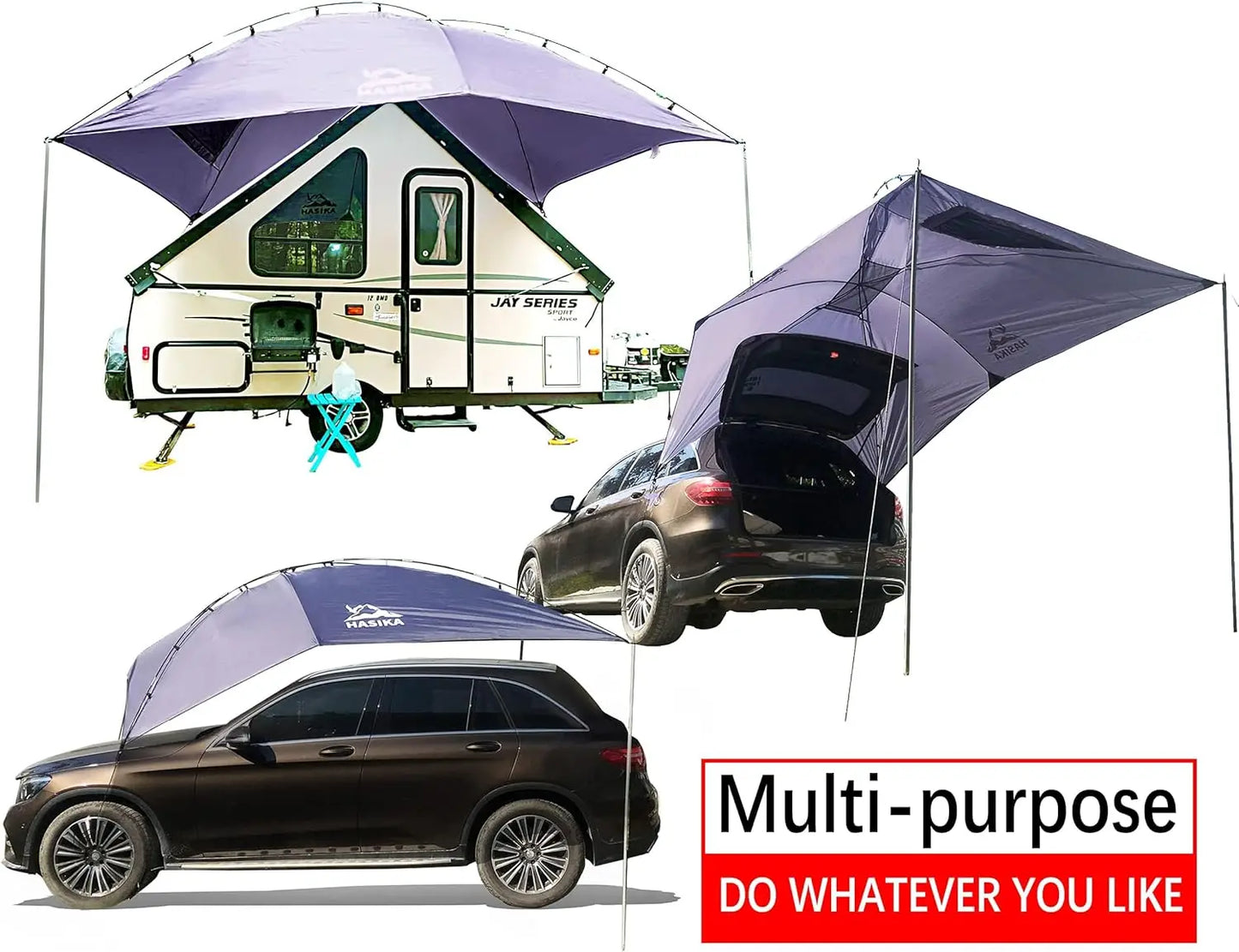 Multipurpose SUV Teardrop Awning