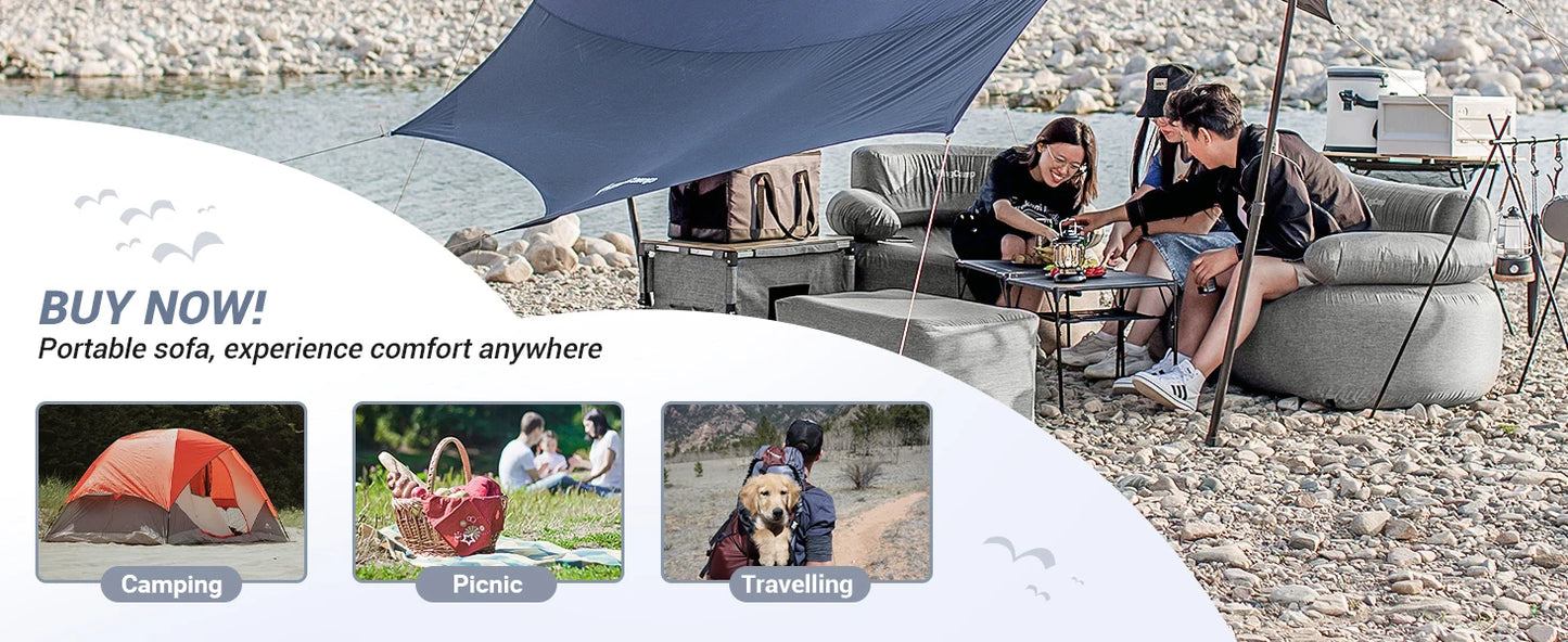 Portable Double Air Couch