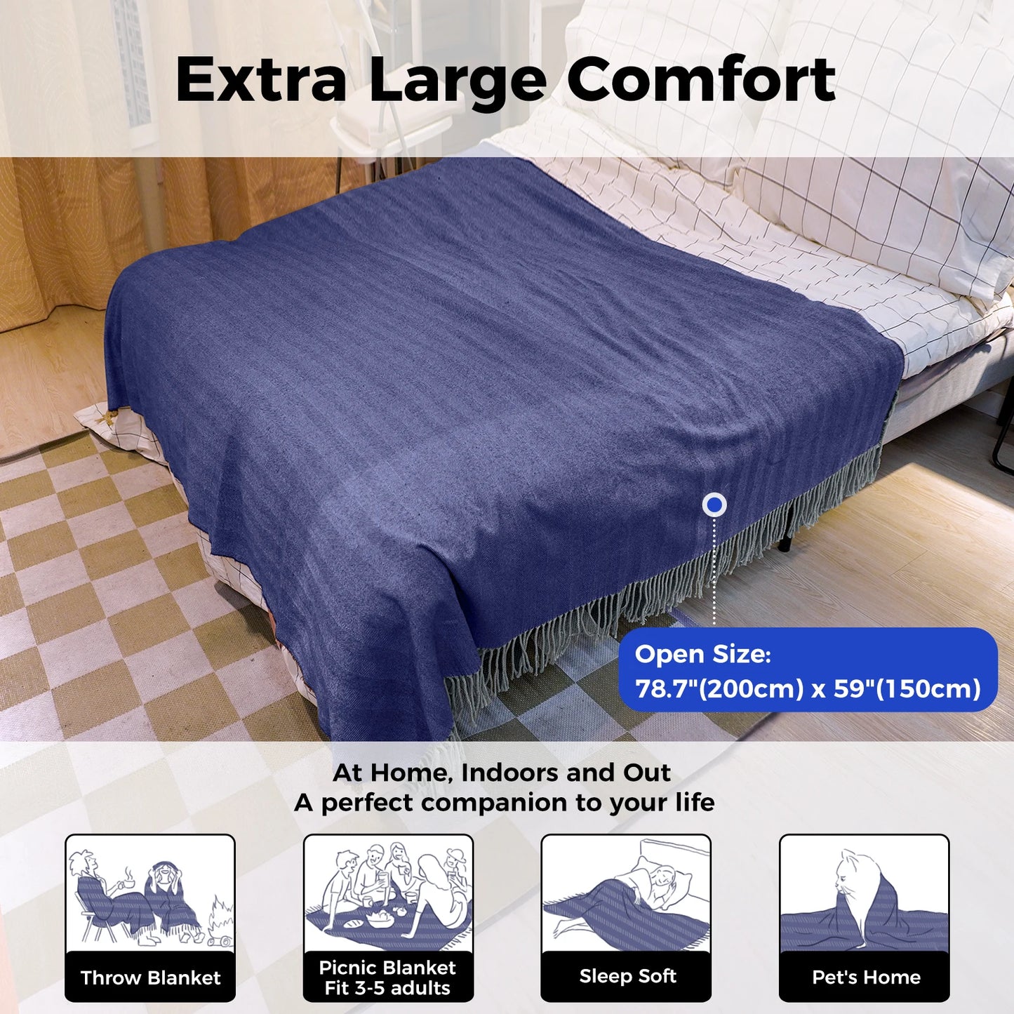 Outdoor Camping Blanket/Rug