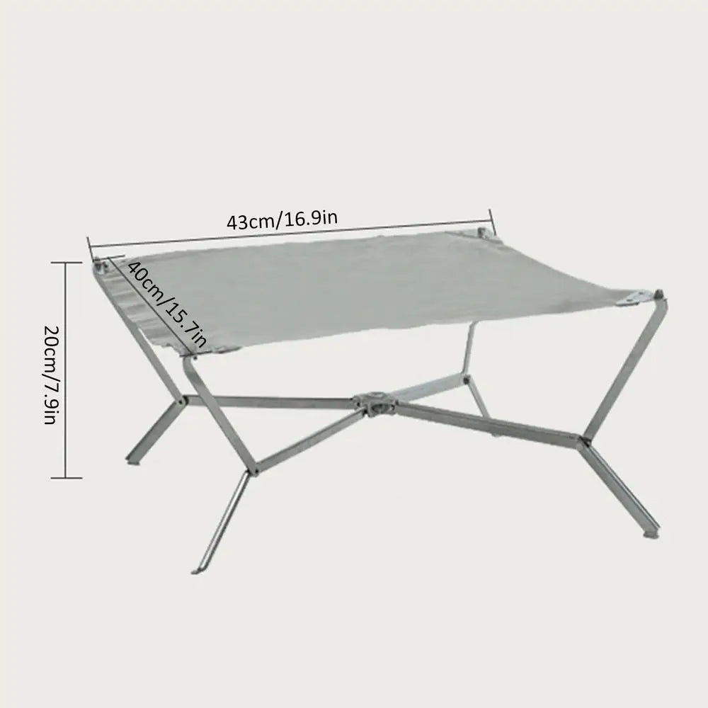 Folding Campfire Grill Stand
