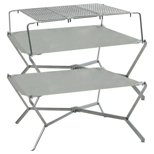 Folding Campfire Grill Stand