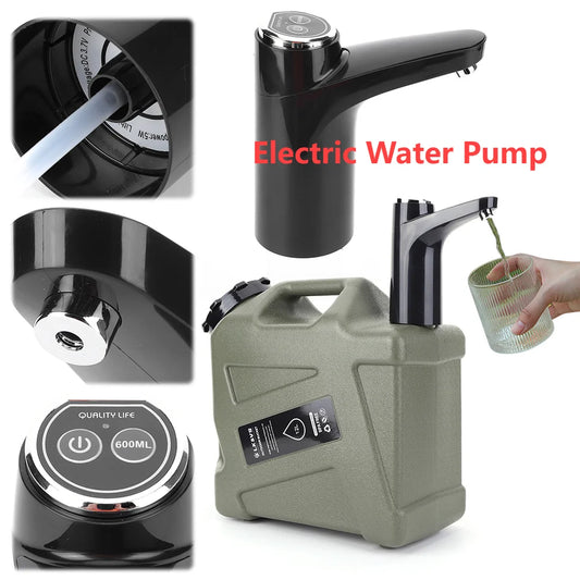 USB Rechargeable Water Pump/ Storage System